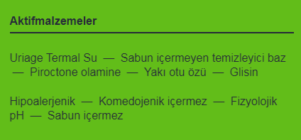Uriage Hyseac Gel Nettoyant aktif içerikler.png (9 KB)