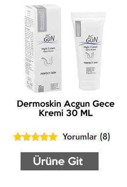 Dermoskin Acgun Gece Kremi 30 ML
