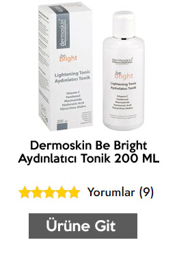 Dermoskin Be Bright Aydınlatıcı Tonik 200 ML