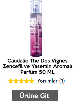 Caudalie The Des Vignes Zencefil ve Yasemin Aromalı Parfüm 50 ML