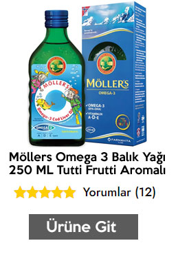 Möllers Omega 3 Balık Yağı 250 ML