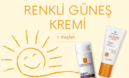Renkli Güneş Kremi