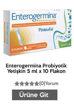 Enterogermina Probiyotik Yetişkin 5 ml x 10 Flakon