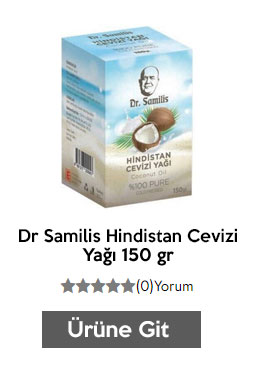 Dr Samilis Hindistan Cevizi Yağı 150 gr Masaj Yağı