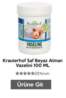 Krauterhof Saf Beyaz Alman Vazelini 100 ML