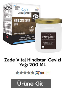 Zade Vital Hindistan Cevizi Yağı 200 ML
