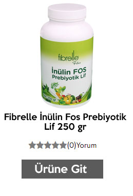 Fibrelle İnülin Fos Prebiyotik Lif 250 gr
