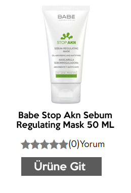 Babe Stop Akn Sebum Regulating Mask 50 ML