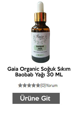 Gaia Organic Soğuk Sıkım Baobab Yağı 30 ML
