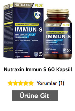 Nutraxin Immun S 60 Kapsül