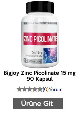 Bigjoy Zinc Picolinate 15 mg 90 Kapsül
