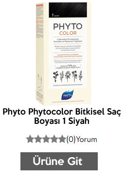 Phyto Phytocolor Bitkisel Saç Boyası 1 Siyah