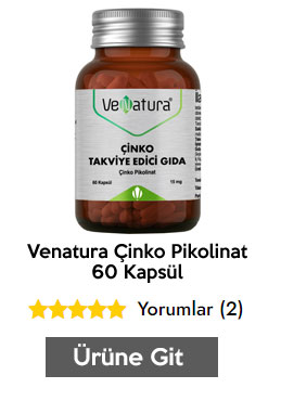Venatura Çinko Pikolinat 60 Kapsül