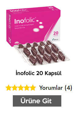 İnofolic 20 Kapsül
