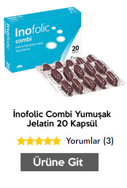 İnofolic Combi Yumuşak Jelatin 20 Kapsül
