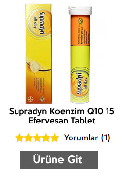 Supradyn Koenzim Q10 15 Efervesan Tablet