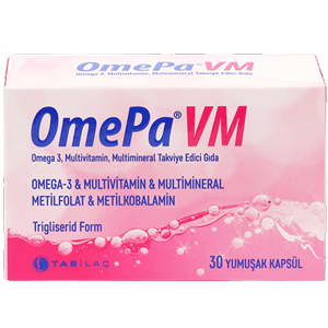 Omepa Q10 Omega 3 Ubiquinol 30 Kapsül