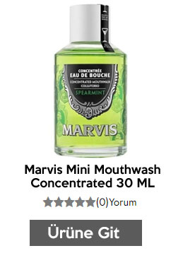 Marvis Mini Mouthwash Concentrated 30 ML Ağız Gargarası