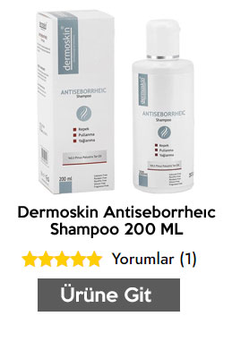 Dermoskin Antiseborrheıc Shampoo 200 ML Kepek Şampuanı