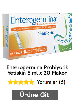 Enterogermina Probiyotik Yetişkin 5 ml x 20 Flakon
