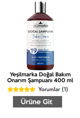 Yeşilmarka Doğal Bakım Onarım Şampuanı 400 ml