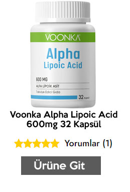 Voonka Alpha Lipoic Acid 600mg 32 