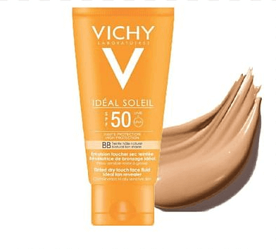 Vichy Ideal Soleil BB Emulsiyon Spf 50 50 ML Yağlı ve Karma Ciltler İçin Renkli Güneş Kremi