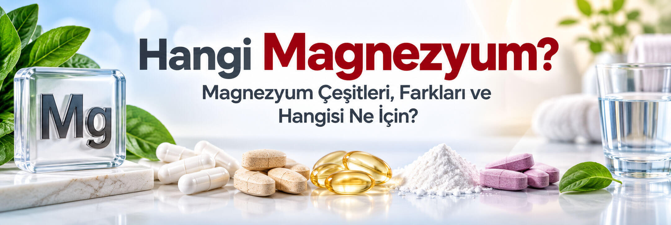 Hangi Magnezyum? Magnezyum Çeşitleri, Farkları ve Hangisi Ne İçin?
