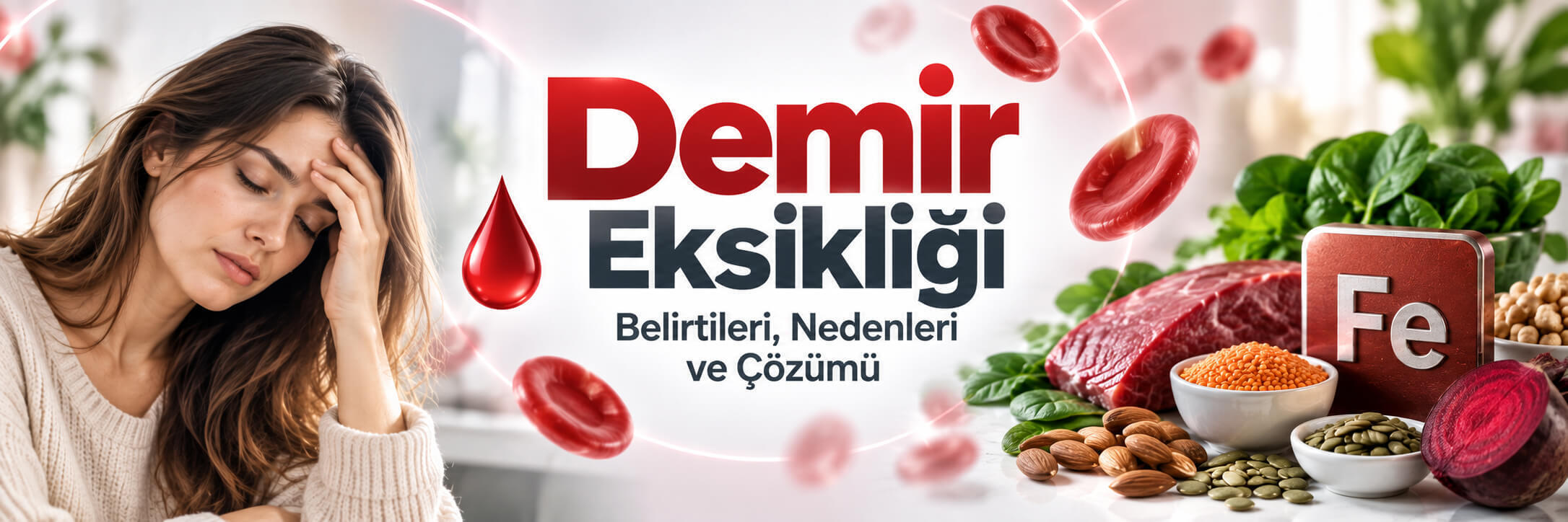 Demir Eksikliği Belirtileri, Nedenleri ve Çözümü