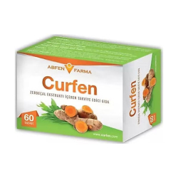 Abfen Curfen Zerdeçal Ekstratı İçeren 60 Tablet - Abfen Farma