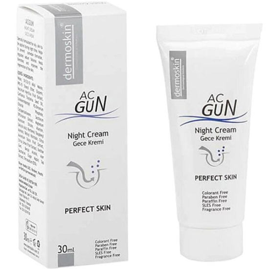 Dermoskin Acgun Gece Kremi 30 ML - 1