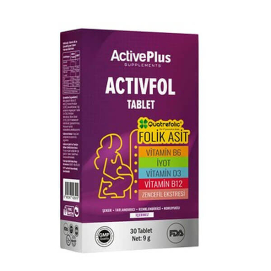  Active Plus Activfol 30 Tablet - 1