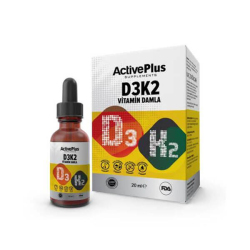 Active Plus D3K2 Damla 20 ml - Active Plus