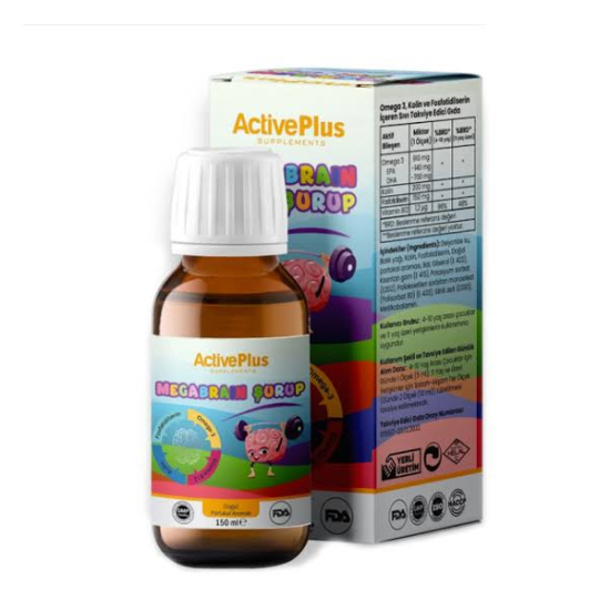  Active Plus Megabrain Şurup 150 ml - 1