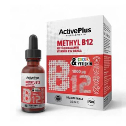 Active Plus Methyl B12 Damla 10 ml - Active Plus