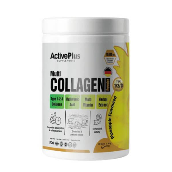  Active Plus Pineapple Multi Collagen Powder 30 x 10 gr - 1