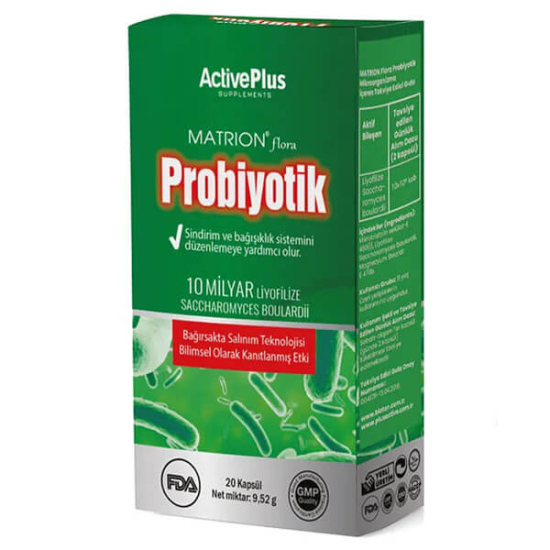  Active Plus Probiyotik 20 Kapsül - 1
