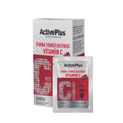Active Plus Turnayemişi Ekstresi & Vitamin C 10 Saşe Cranberry - Active Plus