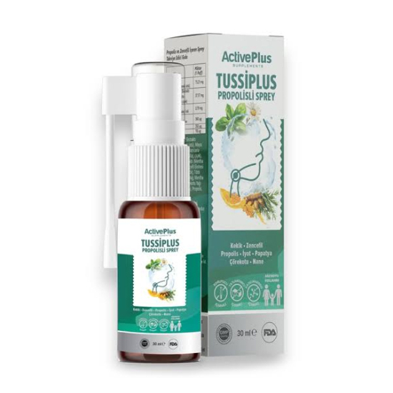  Active Plus Tussiplus Propolis Sprey 30 ml - 1