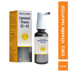 Advancemax - Advancemax Lipozomal D3K2 Sprey 30 ML Advancemax - Advancemax Lipozomal D3K2 Sprey 30 ML