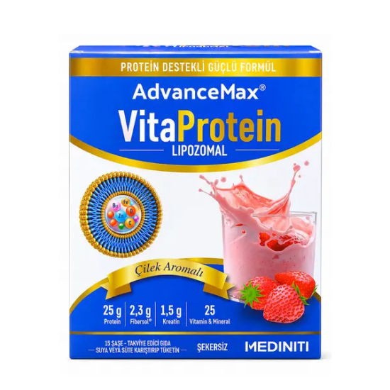  Advancemax Lipozomal Vitaprotein 15 Saşe - 1