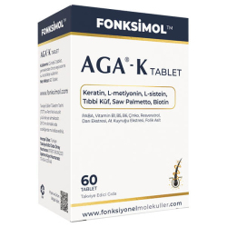AGA-K Takviye Edici Gıda 60 Tablet - Assos Pharma