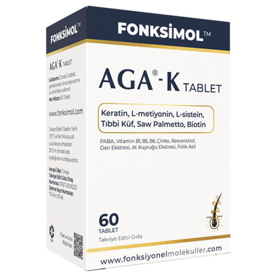 AGA-K Takviye Edici Gıda 60 Tablet - 1