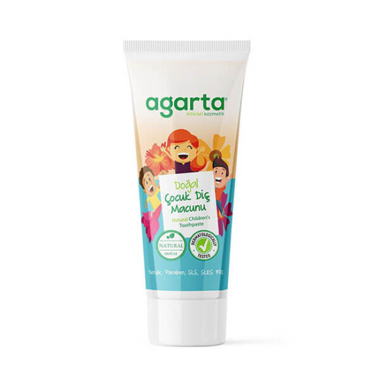  Agarta Doğal Çocuk Çilekli Diş Macunu 75 ml - 1