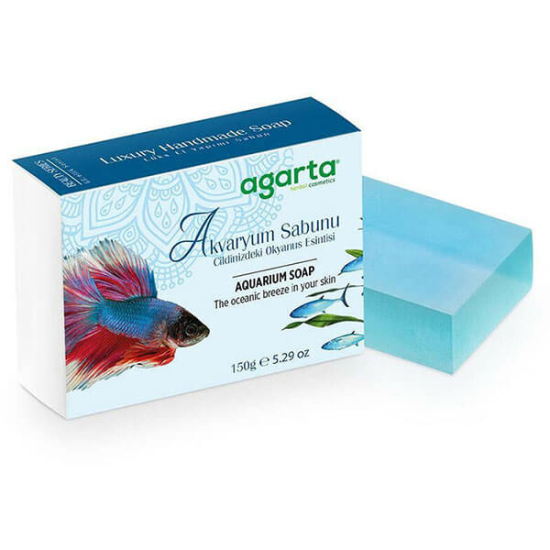  Agarta Doğal El Yapımı Akvaryum Sabunu 150 gr - 1
