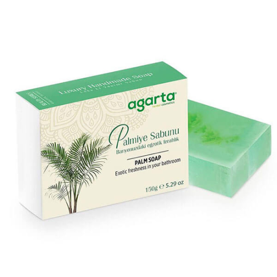  Agarta Doğal El Yapımı Palmiye Sabunu 150 gr - 1