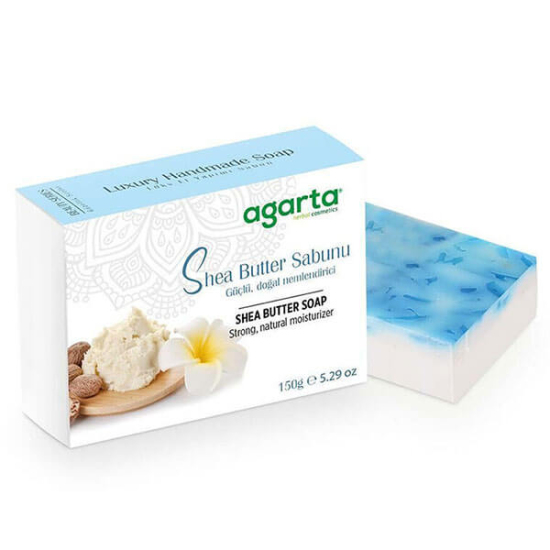  Agarta Doğal El Yapımı Shea Butter Sabunu 150 gr - 1