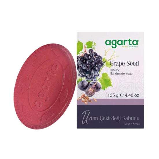 Agarta Doğal Meyve Bahçesi Sabunu Üzüm Çekirdeği 125 gr - 1