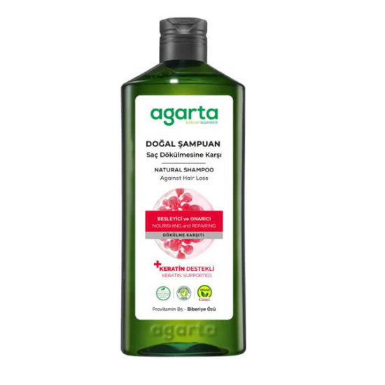  Agarta Doğal Şampuan Saç Dökülmesine Karşı 400 ml - 1