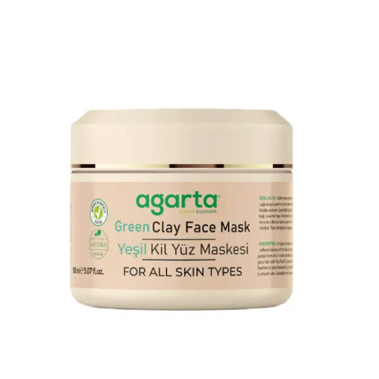 Agarta Doğal Yeşil Kil Maskesi 150 ml - 1